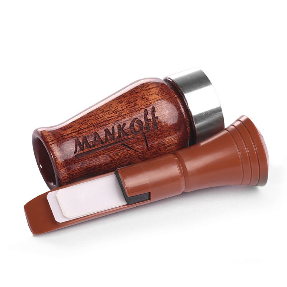 Манок Mankoff на утку ВА Lux, поликарбонат/дерево(сапеле)