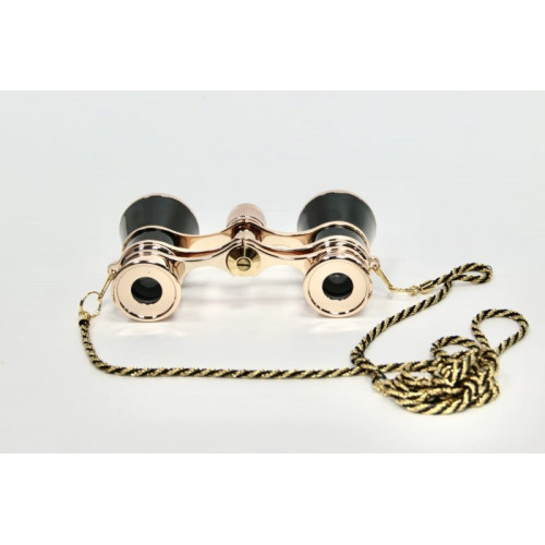 Бинокль театральный Навигатор БТ 3x25, с цепочкой (черный)