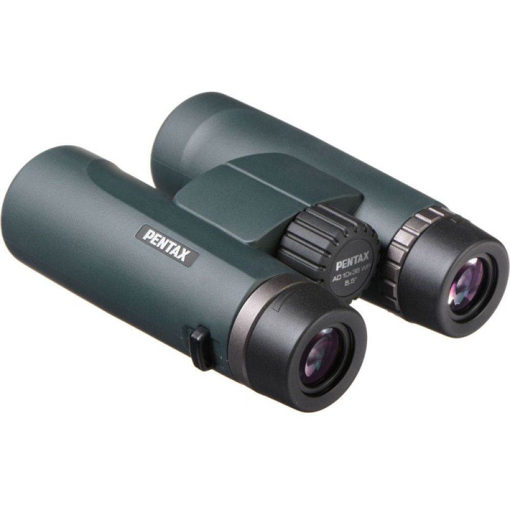 Бинокль Pentax AD 10x36 WP, Темно-зелёный