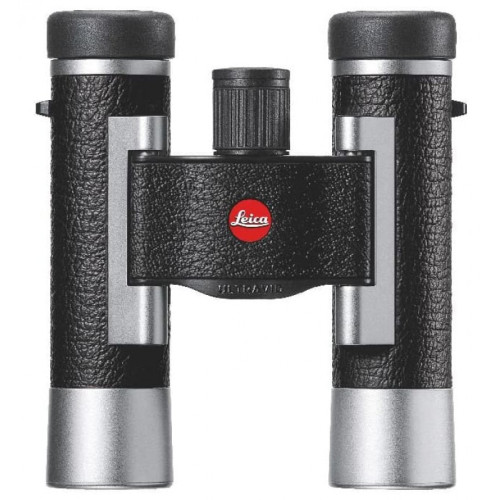 Бинокль Leica SilverLine 10x25, кожа, серебристый корпус, Серебрянный