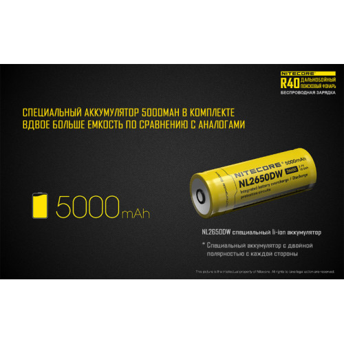 Фонарь Nitecore R40