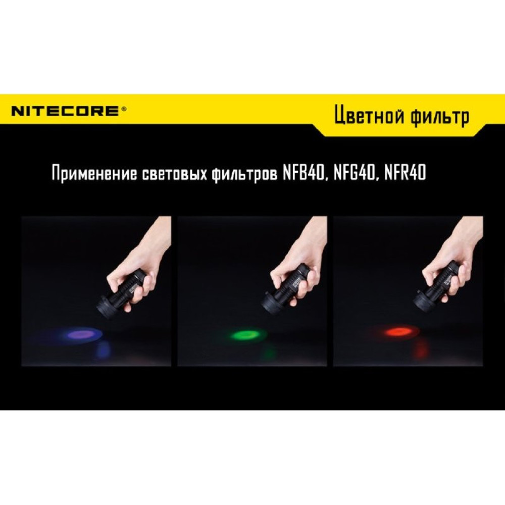 Фильтр Nitecore NFG40 зеленый d40мм