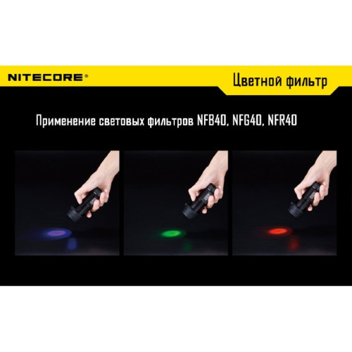Фильтр Nitecore NFG40 зеленый d40мм