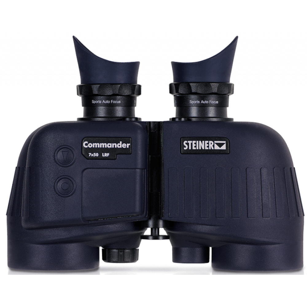 Бинокль с дальномером Steiner Commander 7x50 LRF, Черный