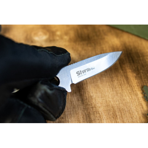Туристический нож Sturm Mini Niolox StoneWash