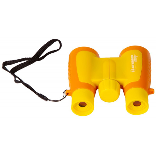 Бинокль детский Bresser Junior 3x30, желтый, Желтый