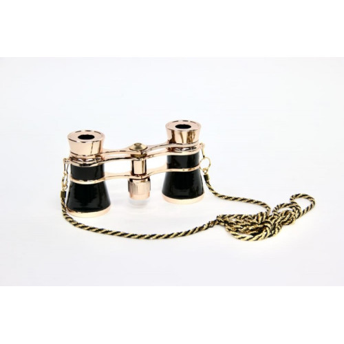 Бинокль театральный Навигатор БТ 3x25, с цепочкой (черный)