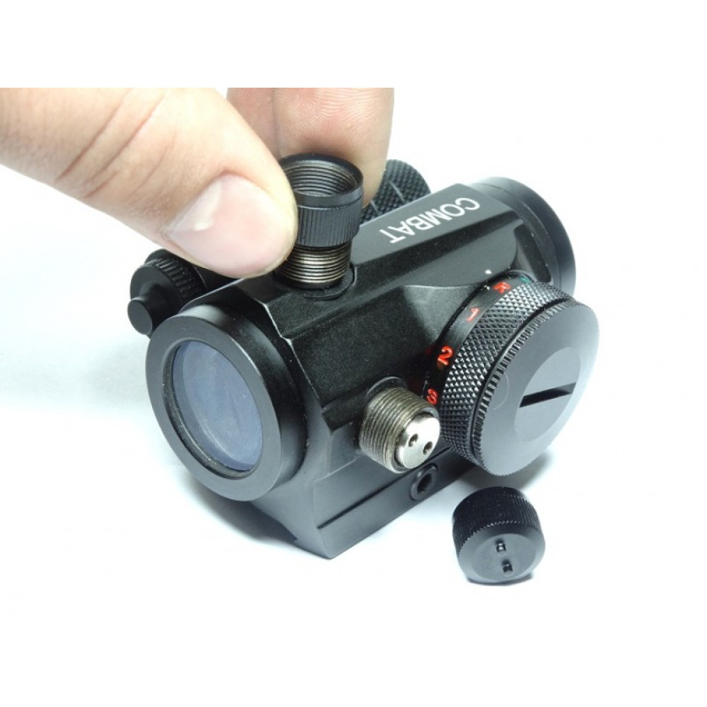 Коллиматорный прицел COMBAT 1x20 c Лазерным Целеуказателем Weaver