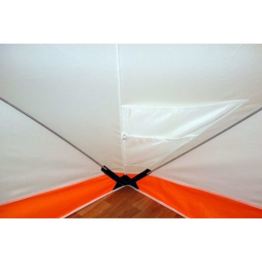 Палатка Пингвин Призма бело-оранжевый