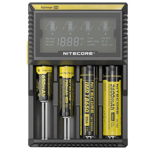 Зарядное устройство Nitecore Digicharger D4 (без автоадаптера)