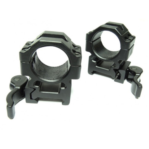 Быстросъемные кольца Leapers UTG под 25,4 мм на Weaver средние