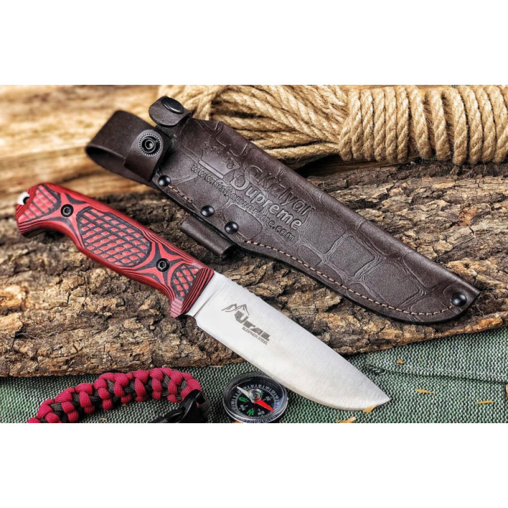 Туристический нож Ural Sleipner StoneWash G10