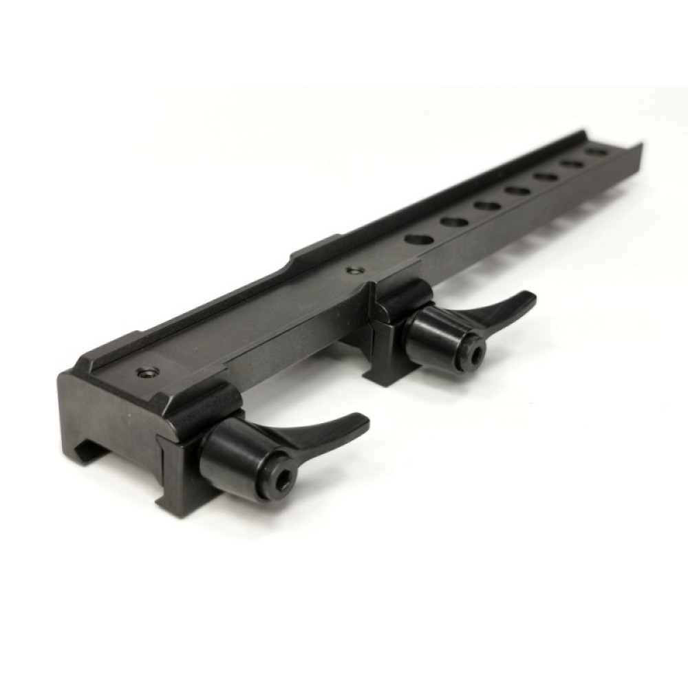 Кронштейн Бизон переходнои_ с Picatinny для установки Pulsar,Yukon, быстросьемныи_, L-175, 0 моа