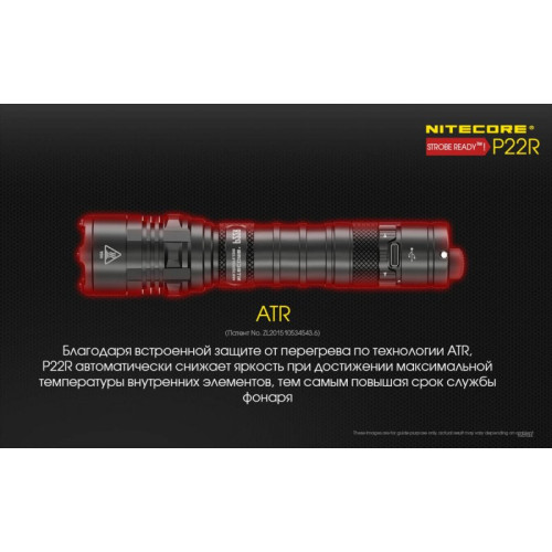 Фонарь Nitecore P22R CREE XHP35 HD
