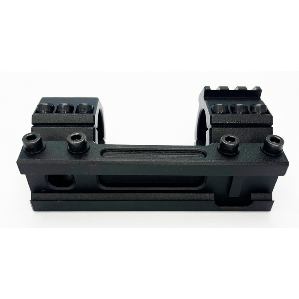 Моноблок 30 мм 0 МОА высота 24 мм + планка вивер на переднем полукольце