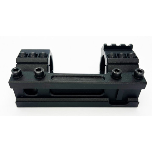 Моноблок 30 мм 0 МОА высота 24 мм + планка вивер на переднем полукольце