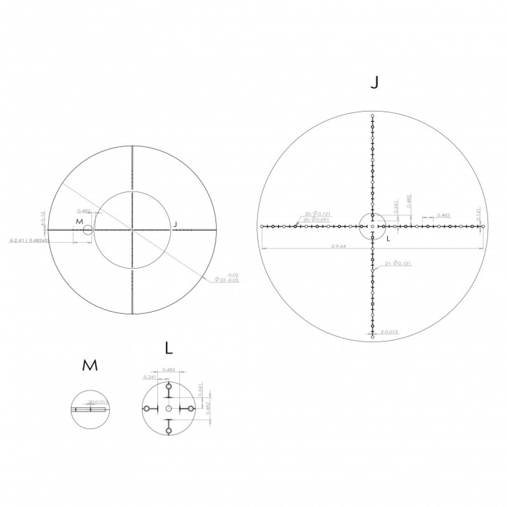 Прицел оптический Brite WA8X 2-16X50 SF IR