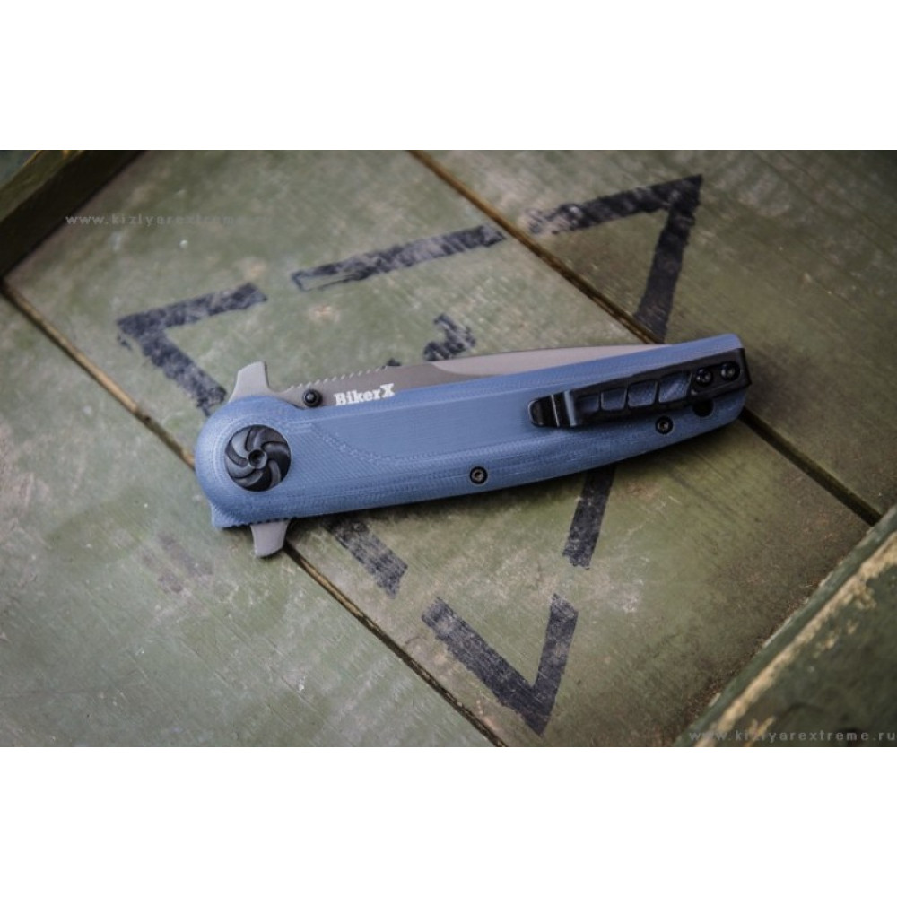 Складной нож Biker X D2 TacWash