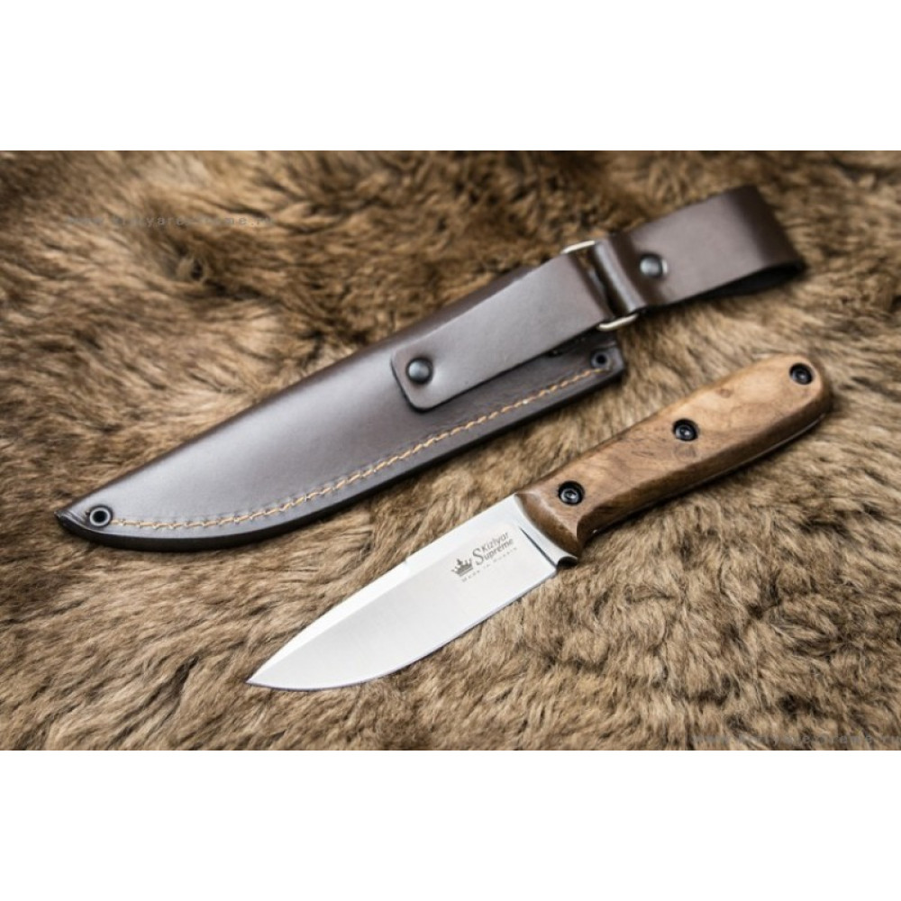 Туристический нож Colada AUS-8 StoneWash Орех