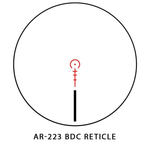 Оптический прицел Sightmark Core TX 1-4x24 (AR-223) зеленая/красная подсветка сетки, кольца в комплекте (SM13082AR.223)