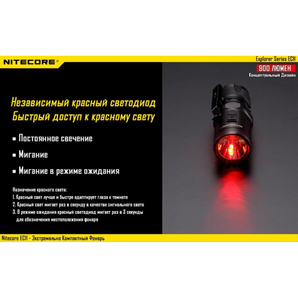 Фонарь Nitecore EC11