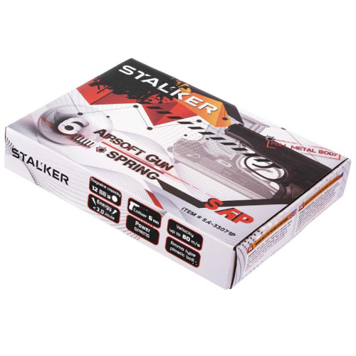 Пистолет пневматический Stalker SAP Spring (ПМ), к.6мм