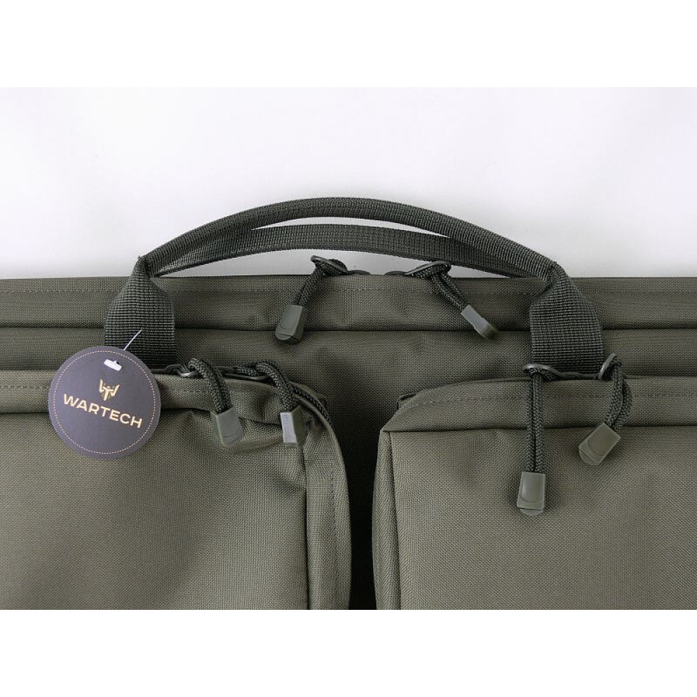 Кейс Vektor А-9-1 зелёный с двумя отделениями под магазины