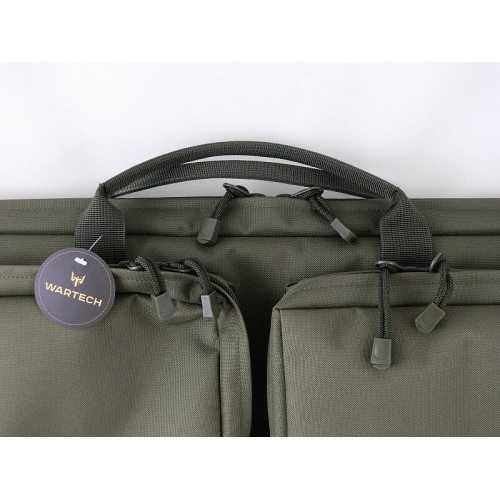 Кейс Vektor А-9-1 зелёный с двумя отделениями под магазины