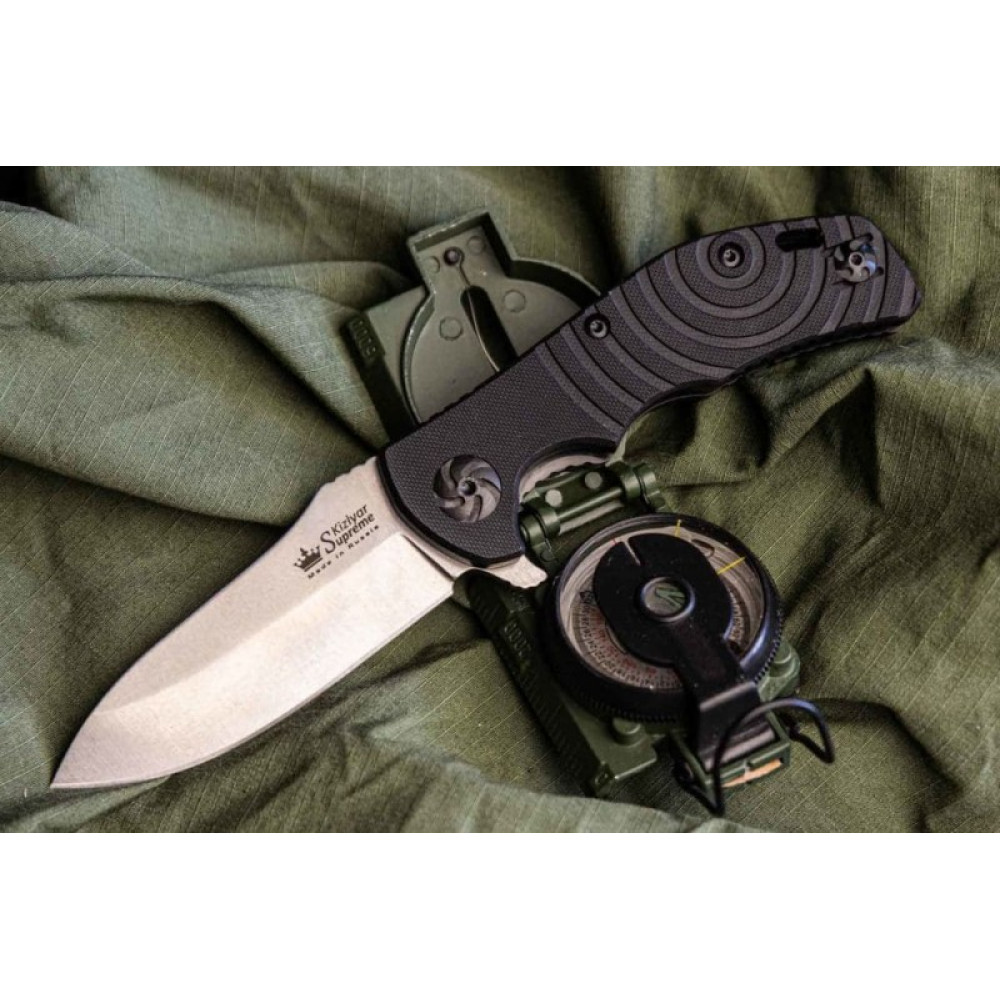 Складной нож Bloke X D2 Stone Wash