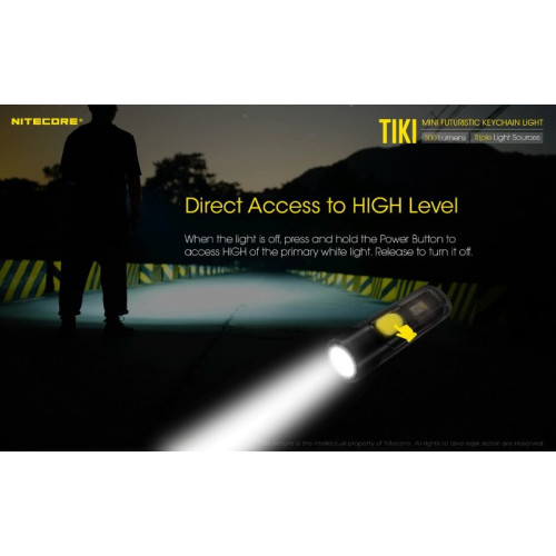 Фонарь Nitecore TIKI LE Black
