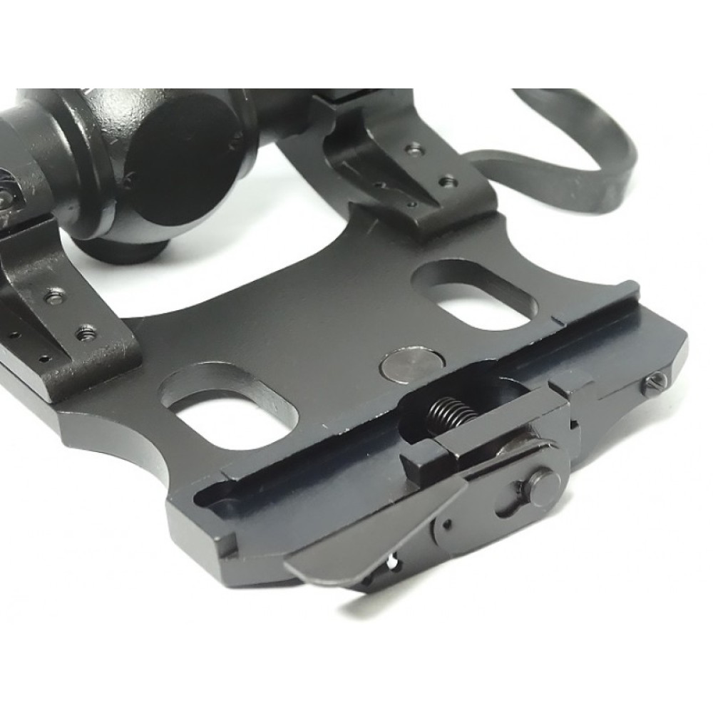 Оптический прицел Рысь 4М сетка №1 с кронштейном для Вепрь