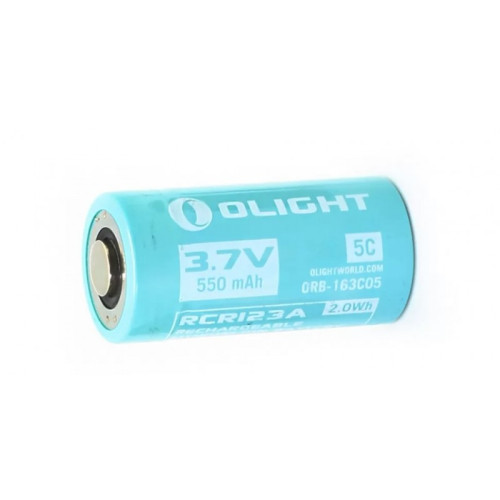 Аккумулятор Li-ion Olight ORB-163C05 16340 3,7 В. 550 mAh
