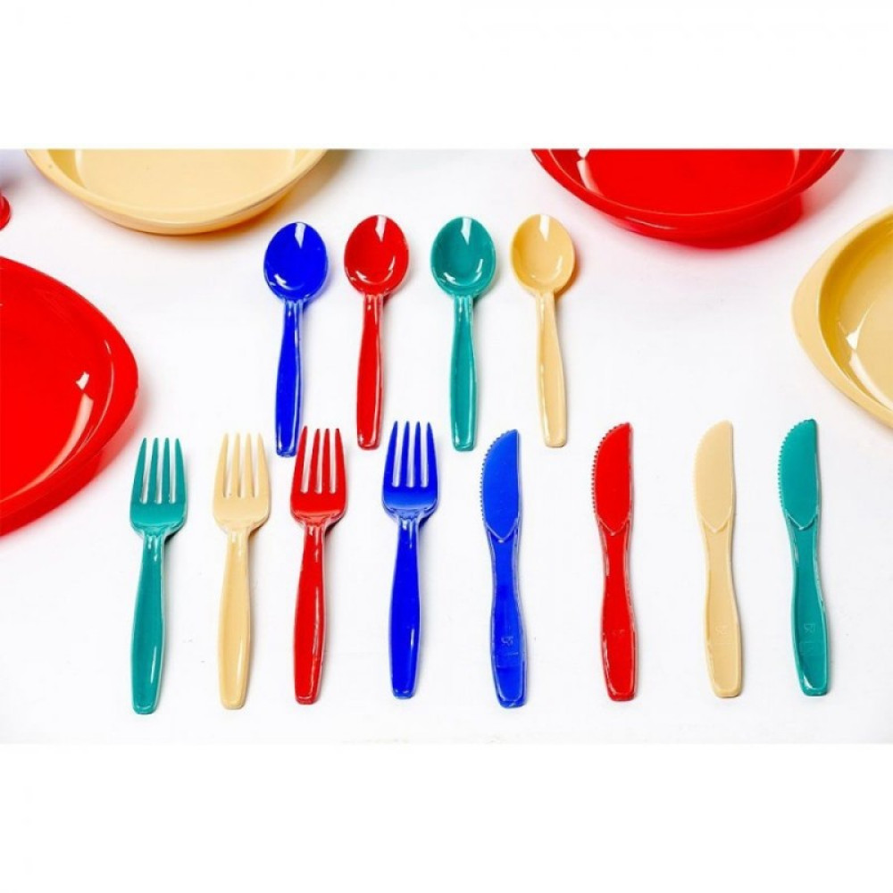 Tramp набор посуды пластиковой (4 персоны) TRC-053 (пластик)