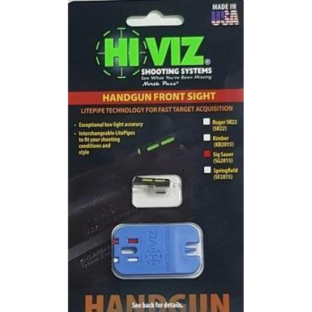 Оптоволоконная мушка HiVizSG2015, для Sig Sauer