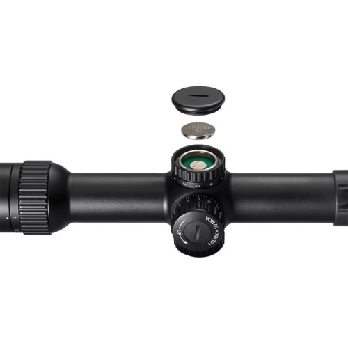 Оптический прицел Gaut Obsidian 1-8x24, сетка X2, подсветка точки