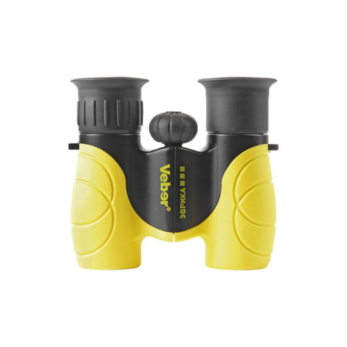 Бинокль детский Veber «Эврика» 6x21, желто-черный, Желто-черный
