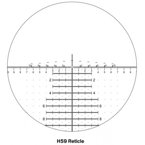Оптический прицел EOtech Vudu 5-25x50 FFP (сетка H59 (MRAD)) с подсветкой