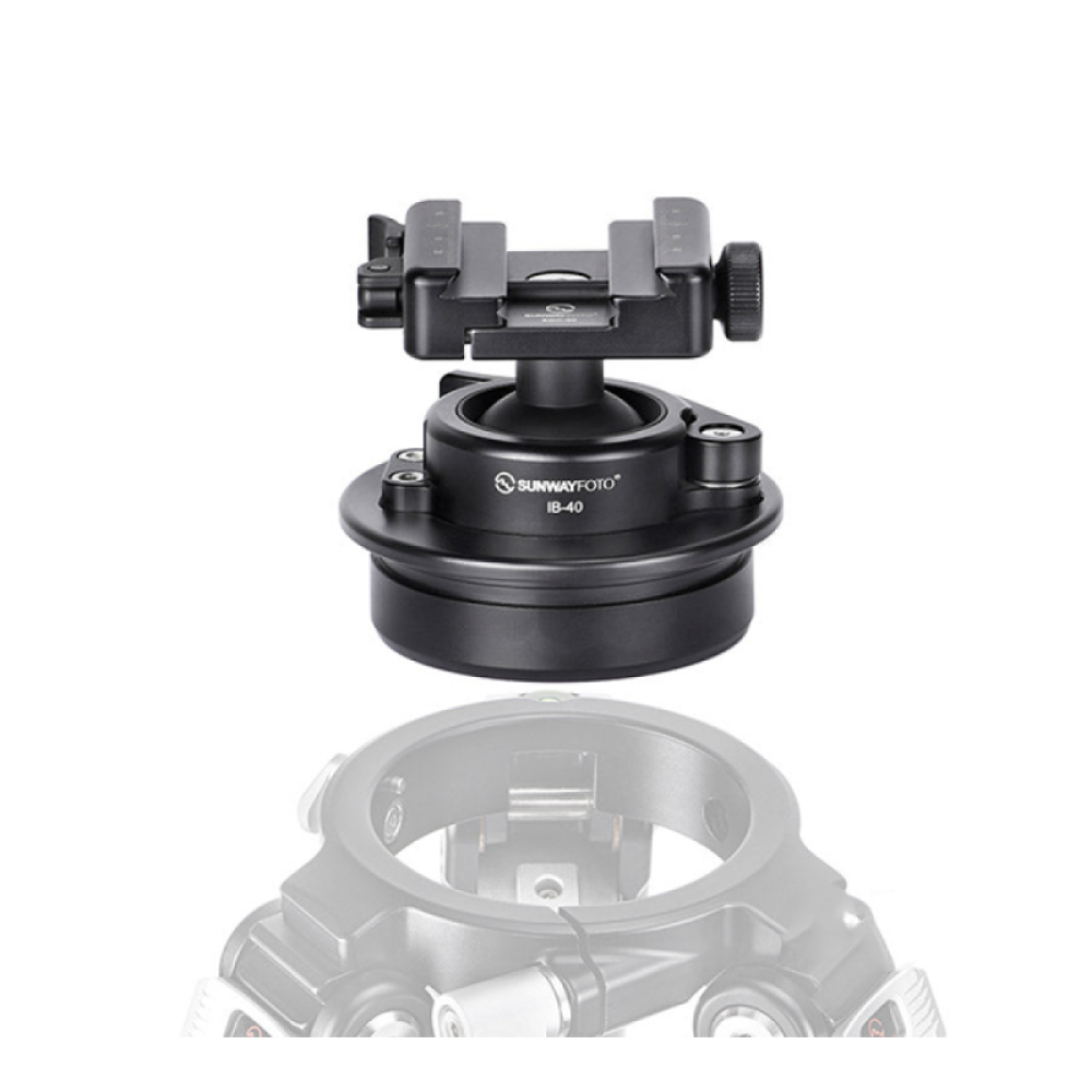 Штативная шаровая голова Sunwayfoto IB-40 с креплением Arca-Swiss/Weaver