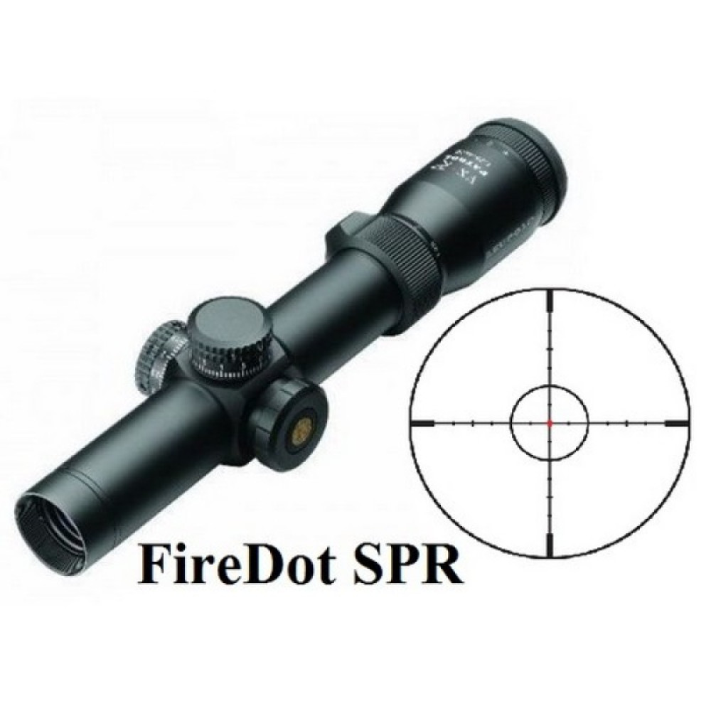 Оптический прицел Leupold VX-R Patrol 1,25-4x20, подсветка MST, сетка FireDot SPR