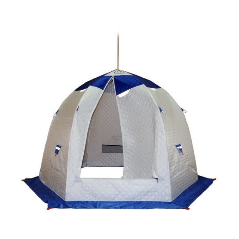 Палатка Пингвин 2 Термолайт бело-синий