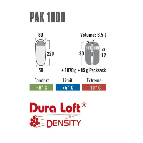 Спальный мешок High Peak Pak 1000