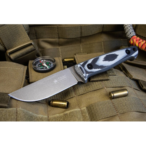 Туристический нож Nikki AUS-8 TacWash G10 Кожа