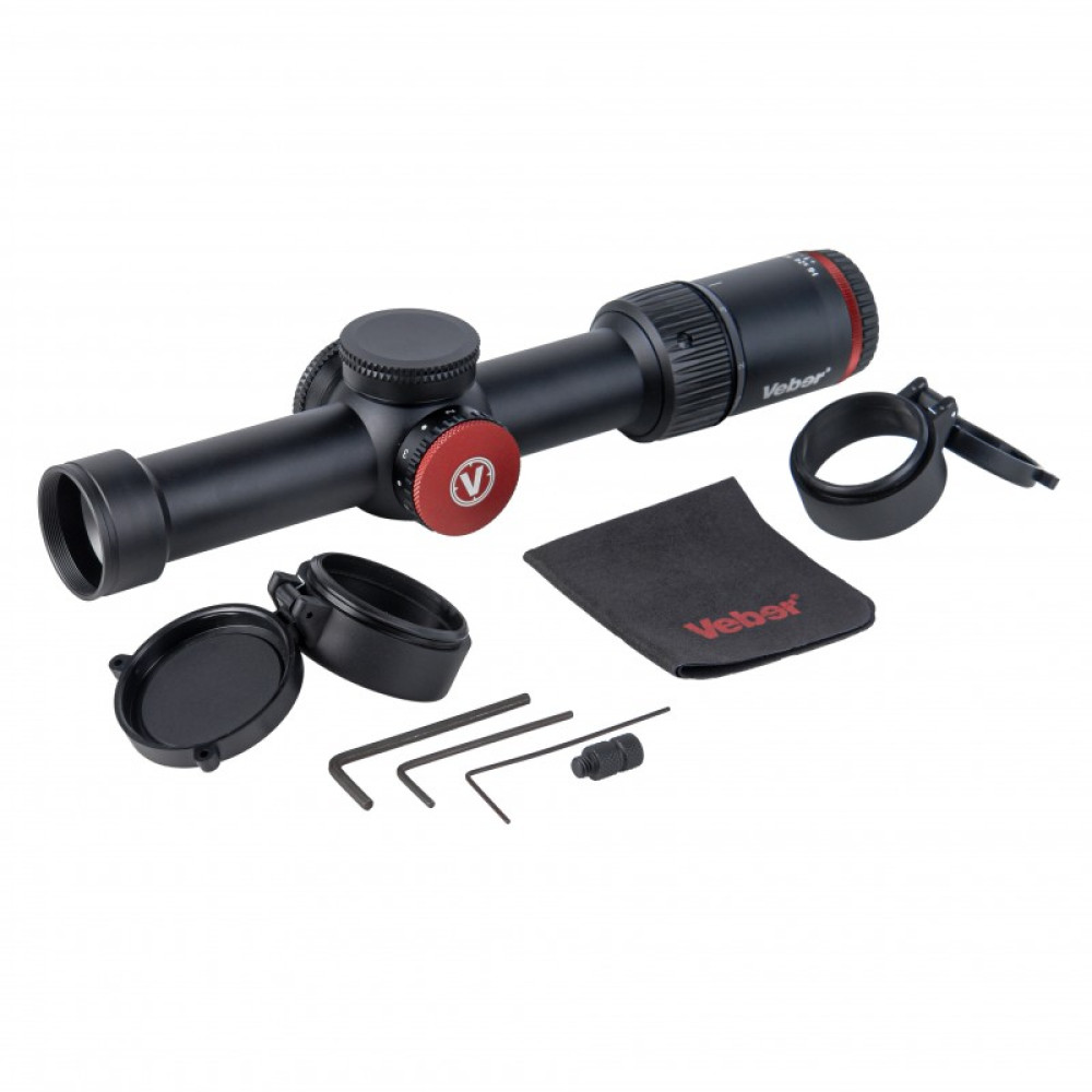 Оптический прицел Veber Wolf Alfa 1-6x24 FCD