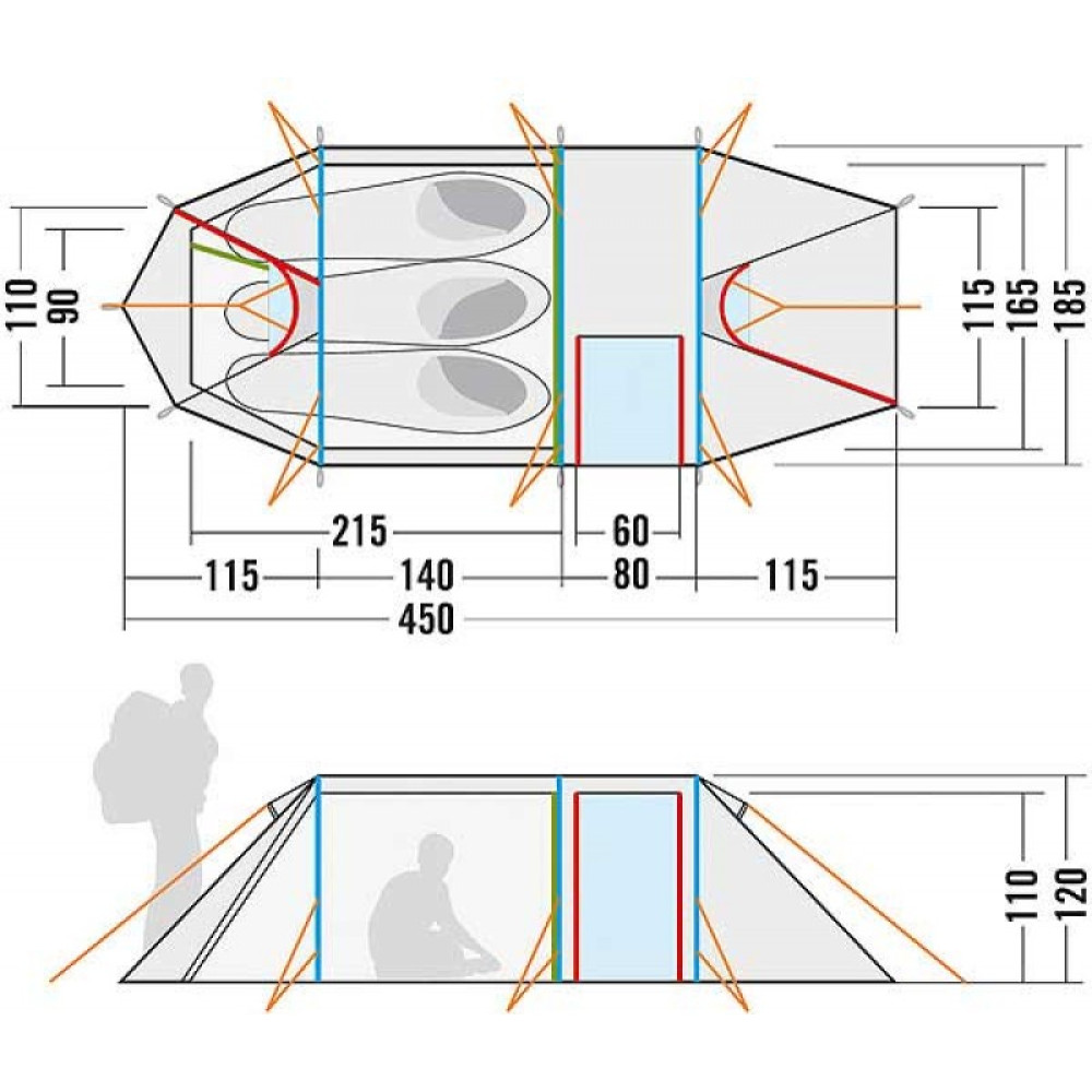 Палатка Tatonka Alaska 3