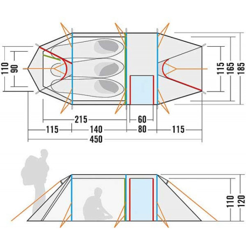 Палатка Tatonka Alaska 3