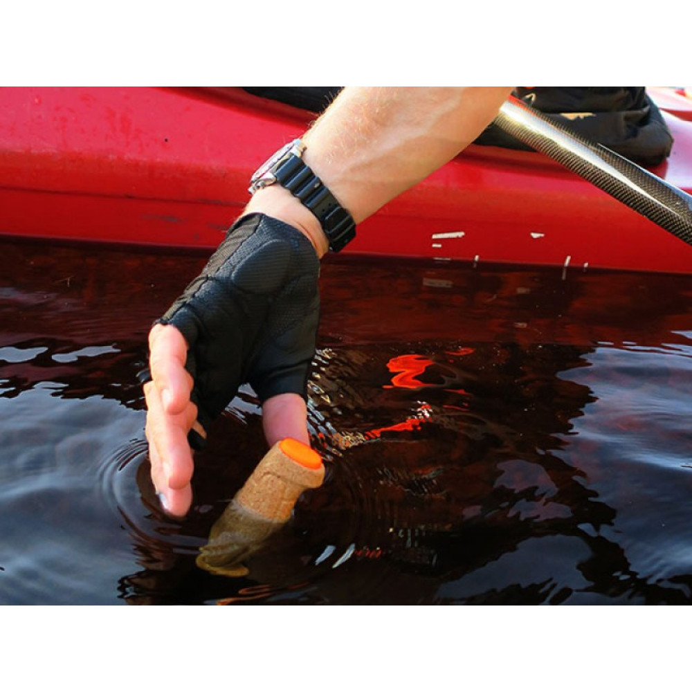 Нож Morakniv Floating Serrated Knife, нержавеющая сталь, пробковая ручка, оранжевый. 13131