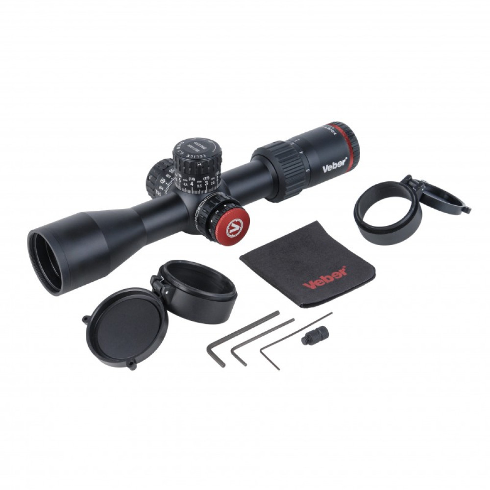 Оптический прицел Veber Wolf Alfa 3-12x42 SF TR2