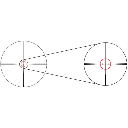 Оптический прицел Gaut Nephrite 1-4x24, сетка 60