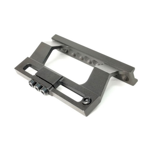 Кронштейн Гюрза на Сайгу для установки Pulsar, Yukon с оттяжкой от стрелка