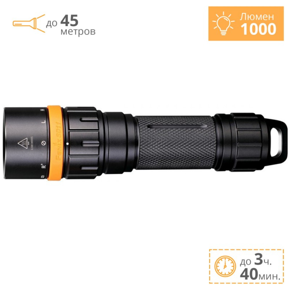 Подводный фонарь FENIX CREE XM-L2 U2 SD11